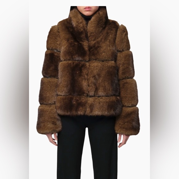 Apparis Sai Faux Fur Coat - Picture 3 of 5
